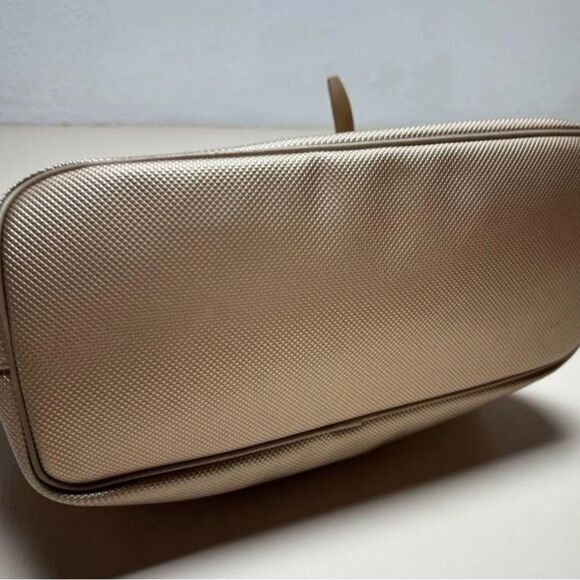 SALE! Gold Longchamp Medium Tote GUC - Picture 10 of 12